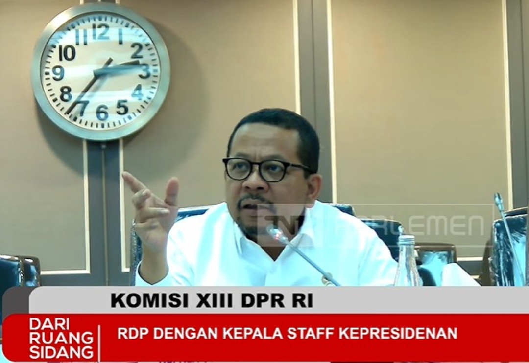KSP Muhammad Qodari Paparkan Fokus Teknokrasi dalam RDP Bersama Komisi XIII DPR