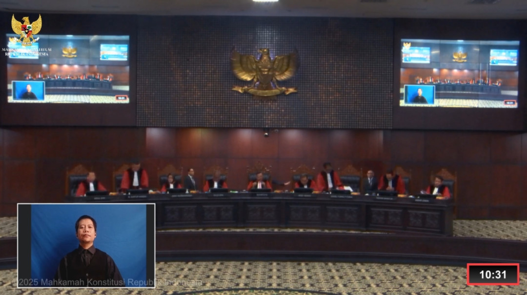 MK Tolak Gugatan Batas Masa Jabatan Kapolri 5 Tahun