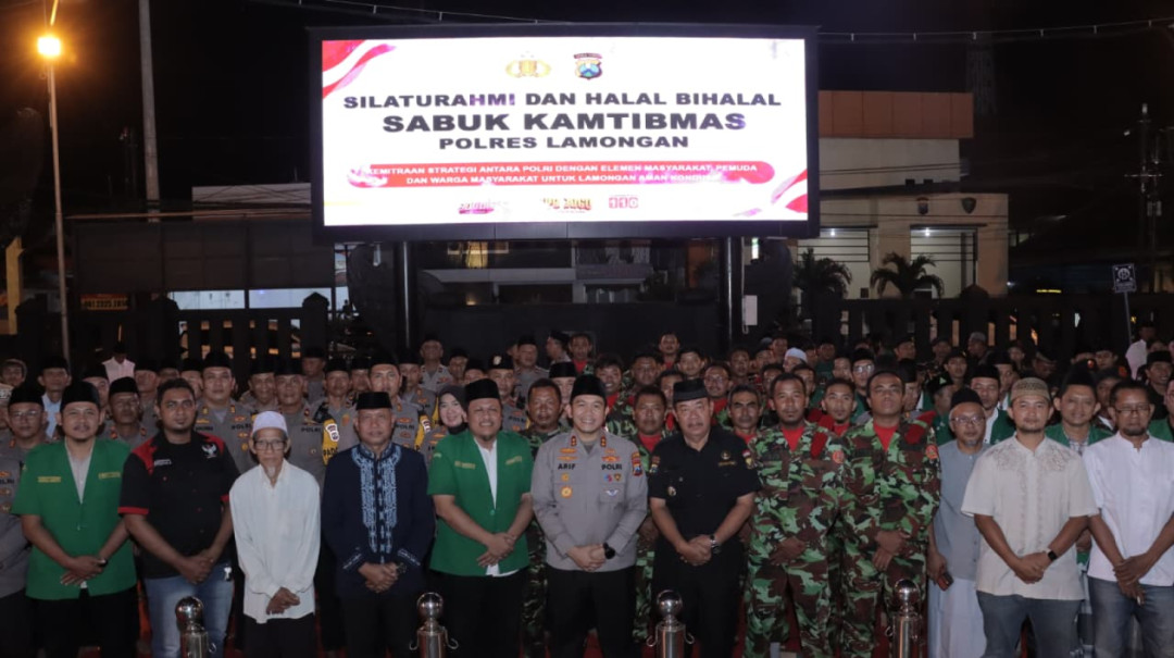Polres Lamongan Perkuat Sinergi dengan Masyarakat Lewat “Sabuk Kamtibmas"