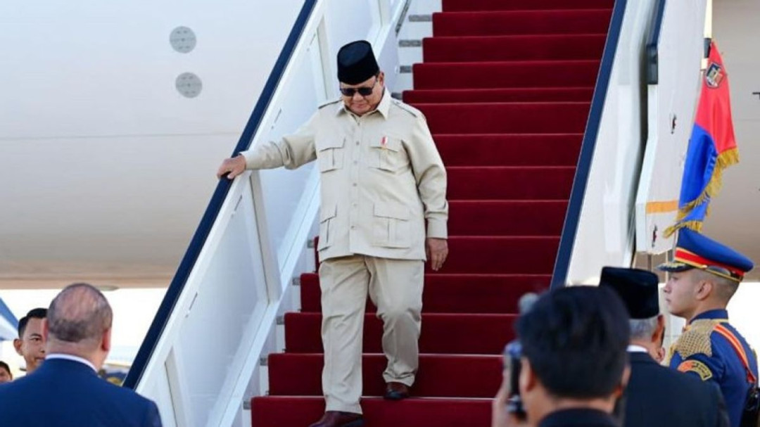 Presiden Prabowo Tiba Di Mesir! Indonesia Turun Tangan di KTT Perdamaian Gaza