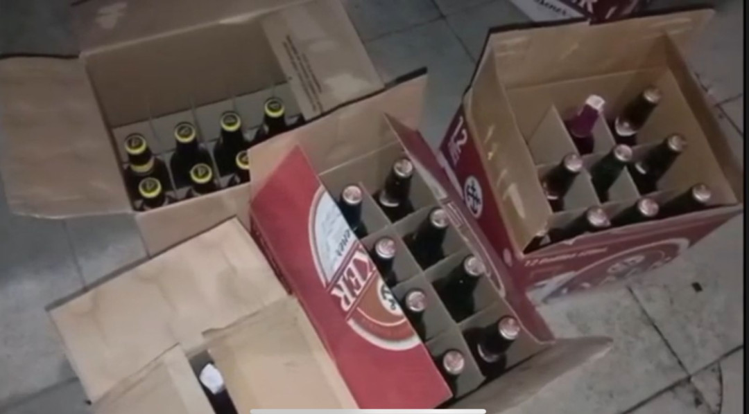 Jaga Kekhusyukan Ramadan, Petugas Gabungan di Kabupaten Bogor Sita Ratusan Botol Miras