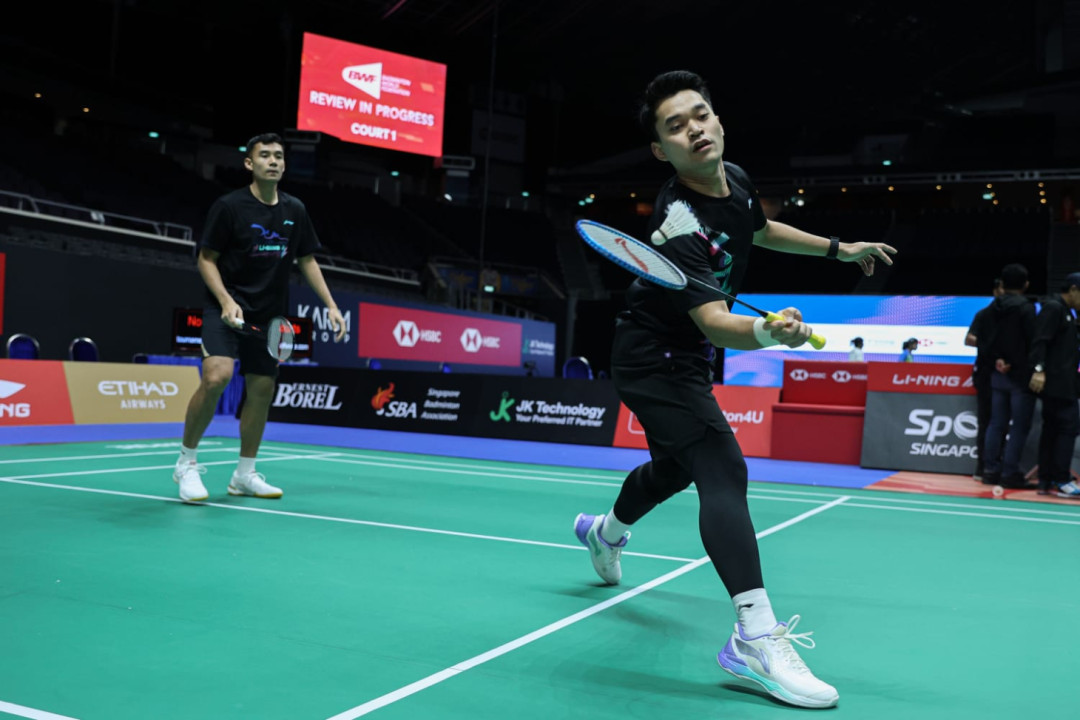 Singapore Open 2025: Leo/Bagas Kembali Tampil usai Cedera