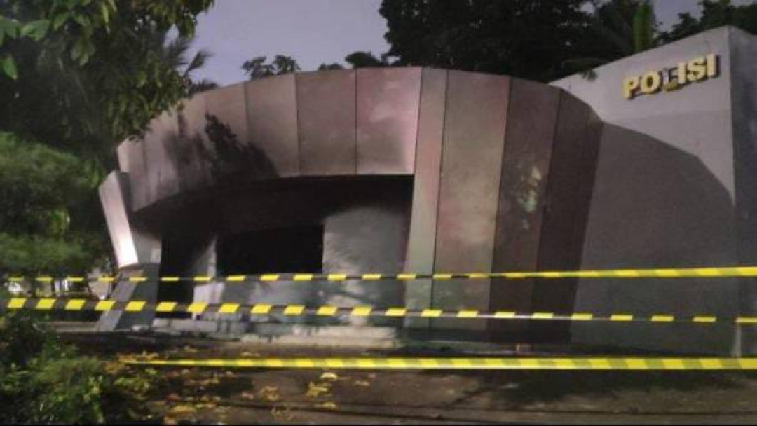17 Terduga Pelaku Pembakaran Pos Polisi Pejompongan Diamankan
