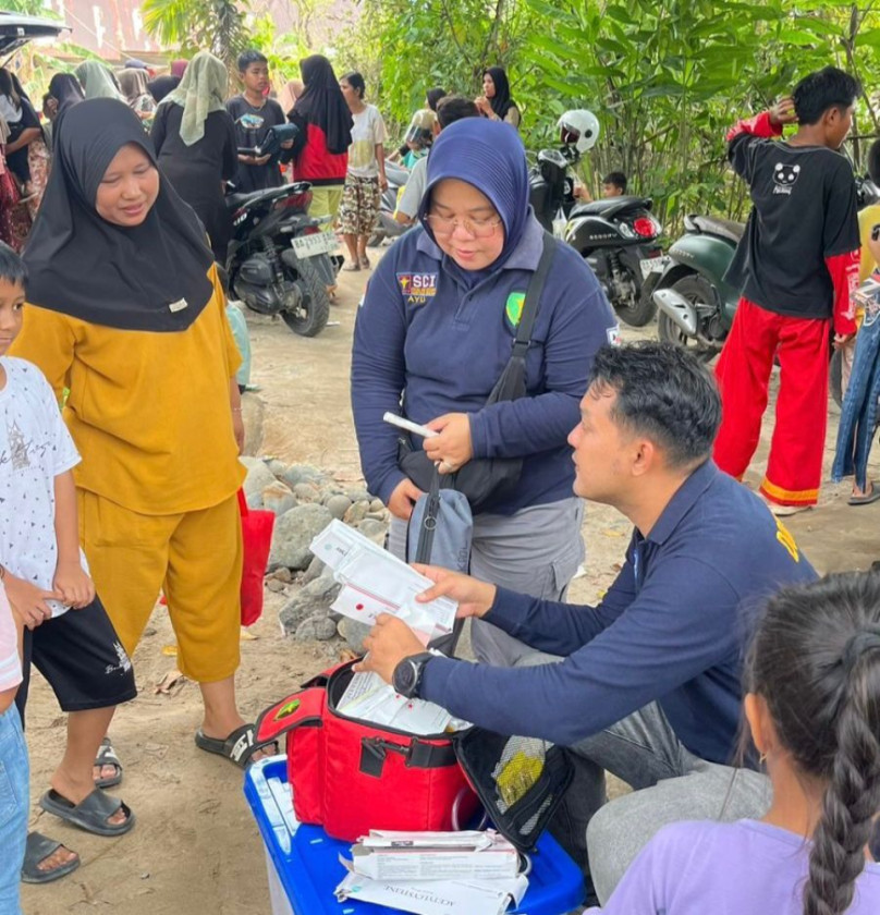 Polda Sumbar Perluas Layanan Kesehatan Gratis di 8 Titik Lokasi Banjir