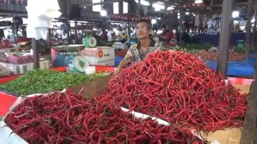 Harga Cabai dan Bawang Merah di Muaro Jambi Turun Tajam