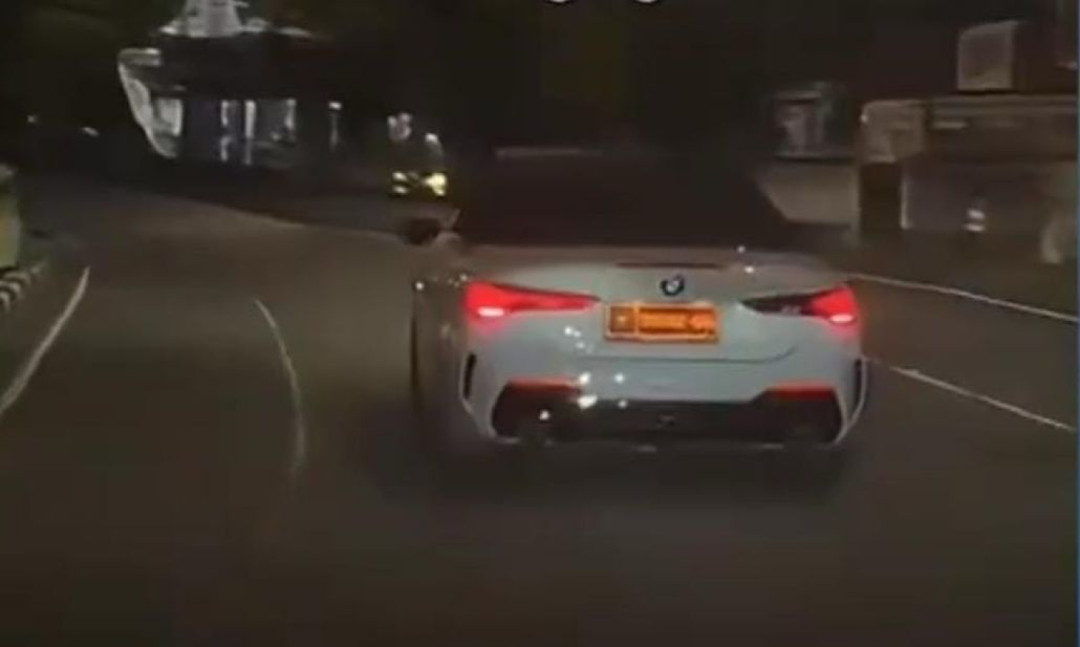 Kemhan Pastikan Pelat Dinas pada BMW Putih Viral Tidak Sah