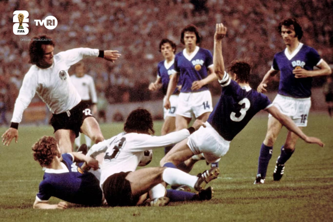 Saat Timur Bungkam Barat: Kisah 90 Menit Jerman Bersejarah di Piala Dunia 1974
