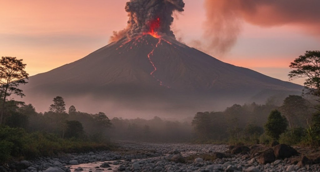Status Siaga, Semeru Kembali Luncurkan Abu