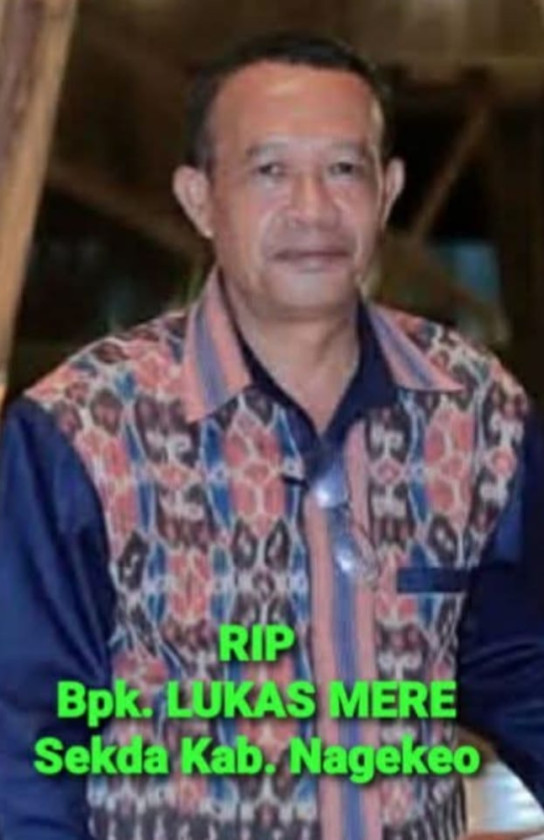 Breaking News: Sekda Nagekeo Lukas Mere Tutup Usia