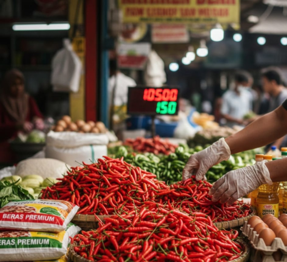 Harga Cabai Rawit Merah Melonjak Drastis