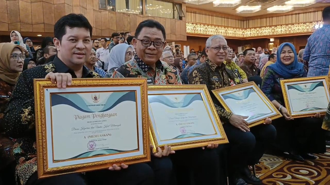 Pemprov Jatim Raih Penghargaan Reformasi Birokrasi Predikat A- dari Kementerian PANRB