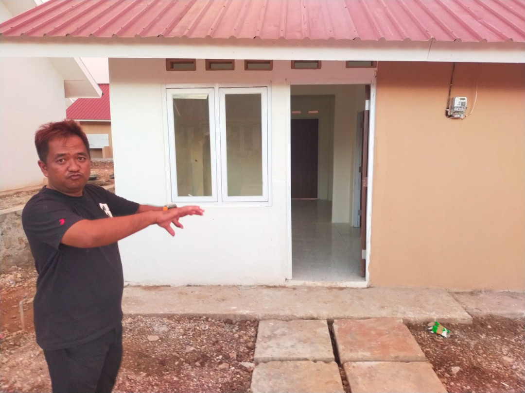 Keranjang Beton jadi Solusi Perbaikan Rumah Bantuan Eks Pejuang Timor-Timur di Kupang