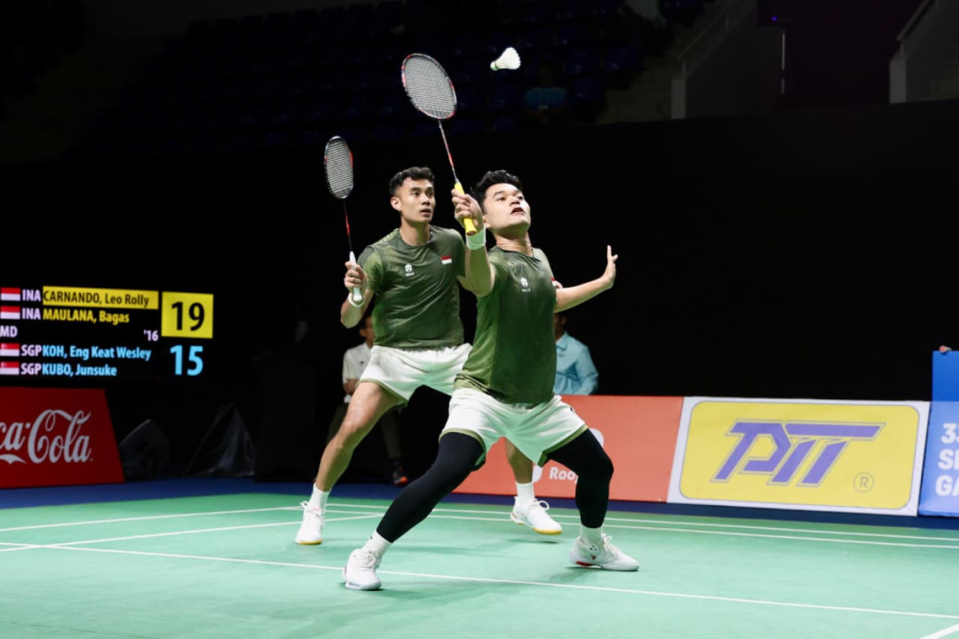 SEA Games 2025: Hadapi Aaron/Soh, Leo/Bagas Minta Petuah Sabar/Reza