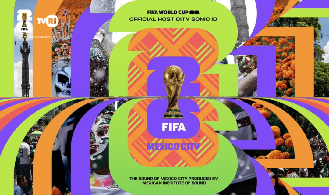 Mexico City Rilis Identitas Suara Piala Dunia