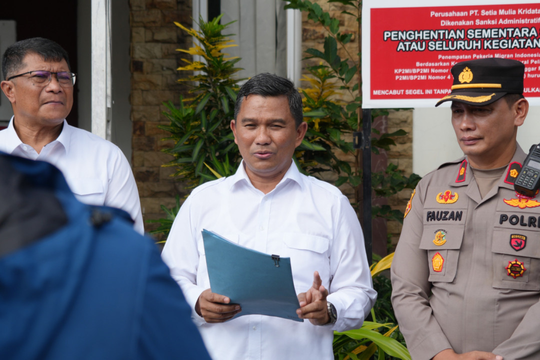 KemenP2MI Jatuhkan Sanksi ke P3MI Depok yang Kirim PMI ke Timur Tengah