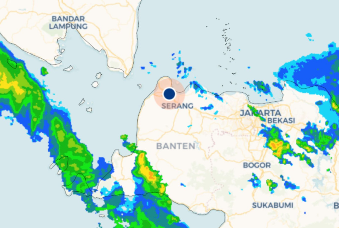 BMKG: Banten Berpotensi Hujan Ringan Hari Ini