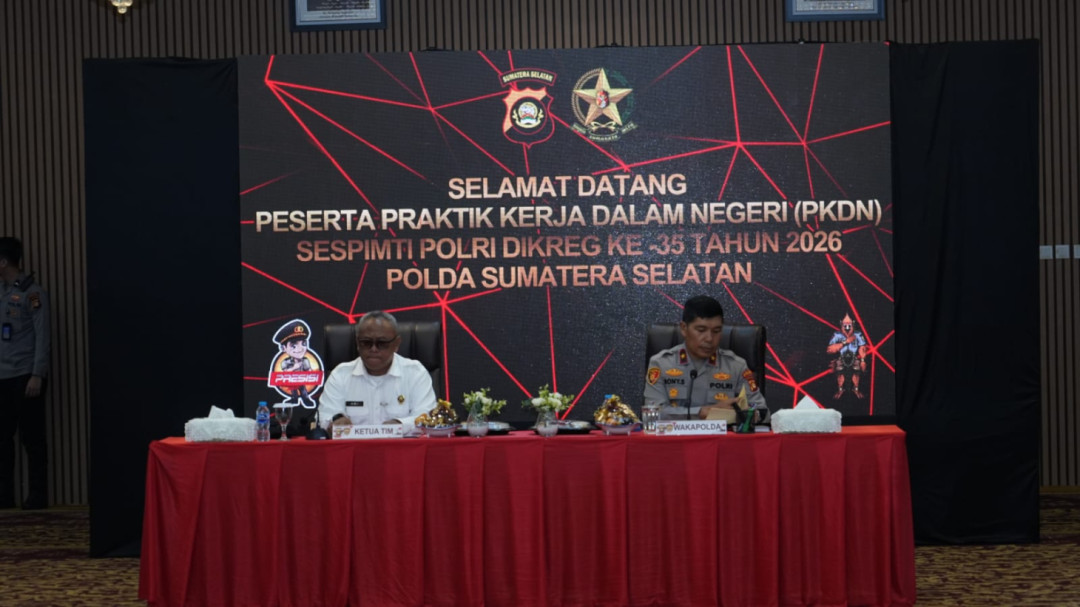 Polda Sumsel Sambut PKDN Sespimti Polri Dikreg 35