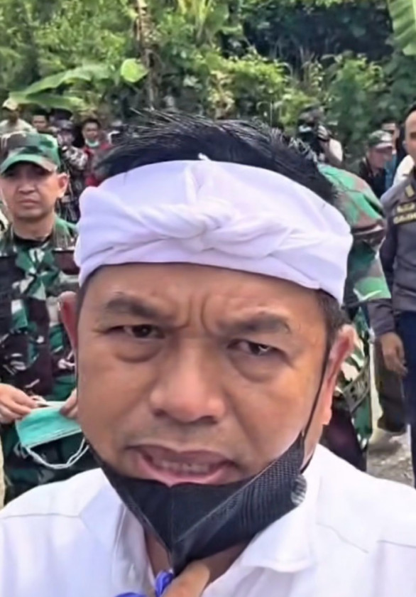 Dedi Mulyadi Janji Biayai Hidup dan Sekolah Anak Korban Ledakan Garut