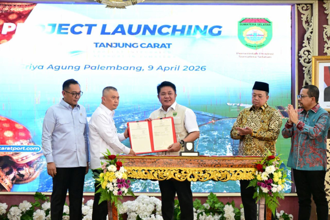 Pelabuhan Palembang Baru Resmi Diluncurkan, Perkuat Logistik Sumatra Selatan