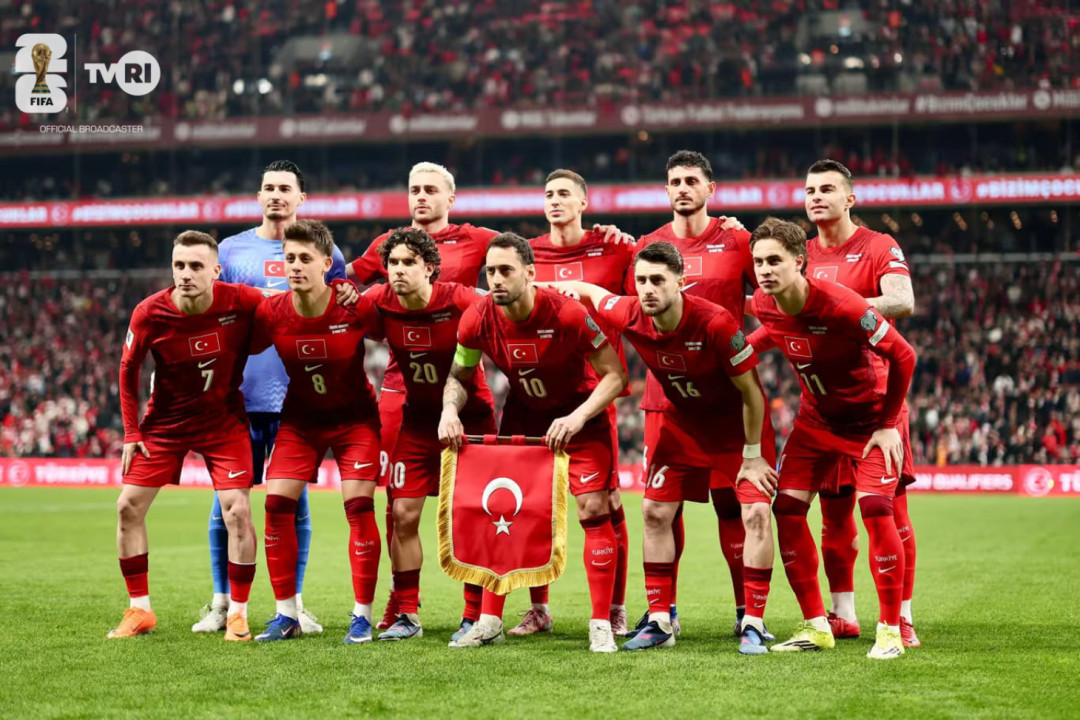 Turki Selangkah Lagi Akhiri Penantian 24 Tahun ke Piala Dunia