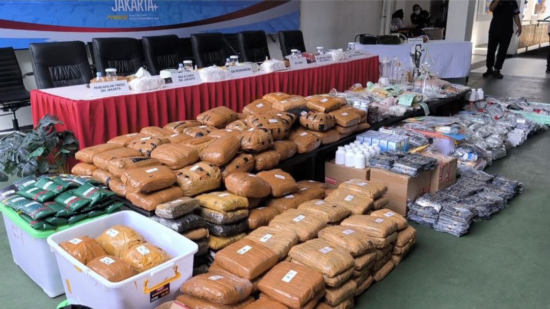 Polda Metro Jaya Ungkap 1.833 Kasus Narkoba di Awal 2026