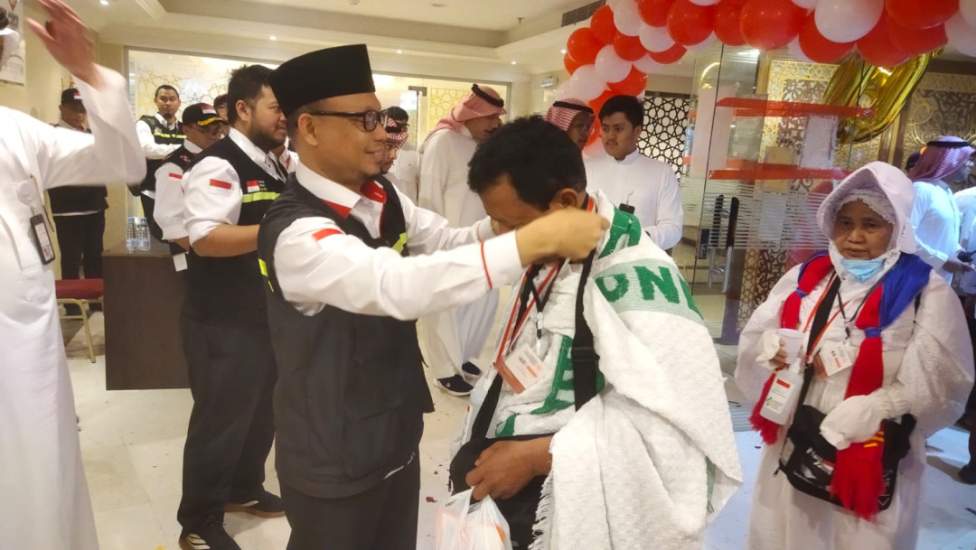 1.897 Jemaah Haji Indonesia Tiba Perdana di Makkah Al-Mukarramah