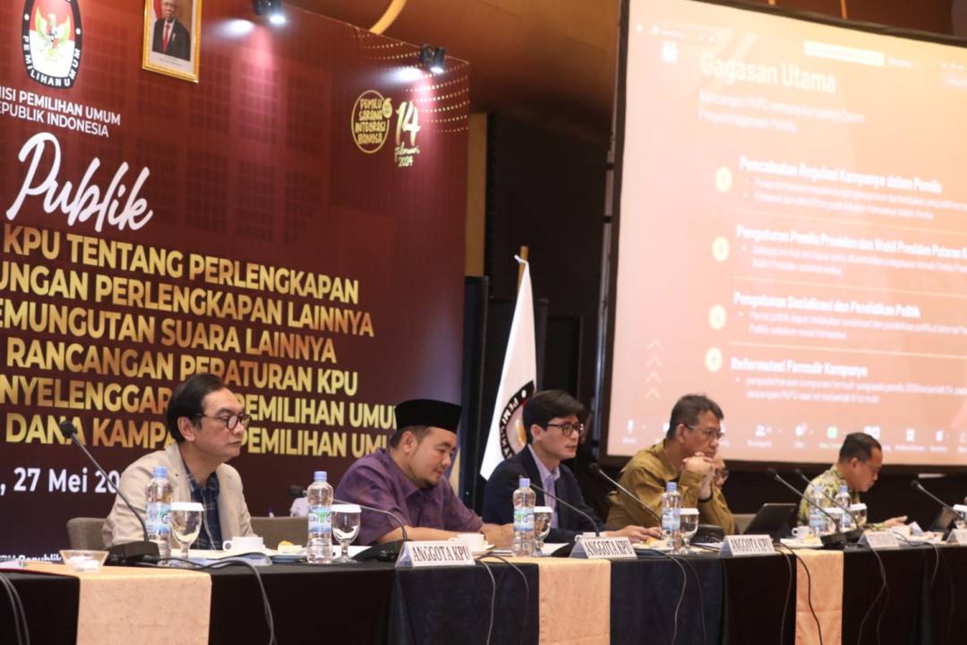 Dana Kampanye Pemilu 2024, KPU: Sumbangan dalam Bentuk Uang Elektronik Wajib Masuk RKDK