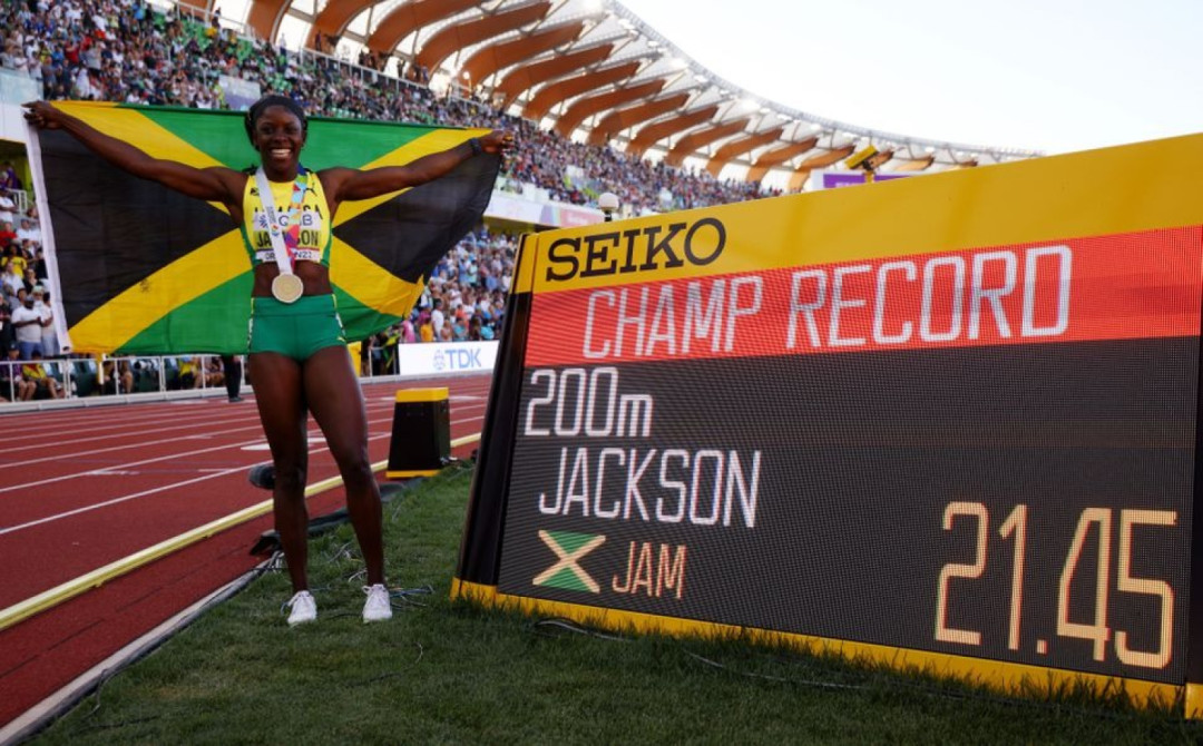 Shericka Jackson Juara Dunia Lari 200 Meter, Hampir Pecahkan Rekor