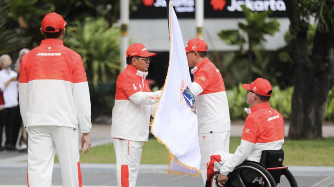 Pramono Lepas Kontingen Jakarta ke POPNAS-PEPARPENAS, Targetkan Juara Umum