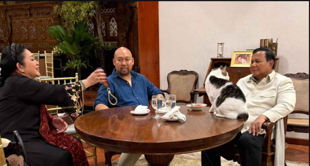 Presiden Prabowo Bagikan Momen Bersama Titiek dan Didit Jelang Idulfitri