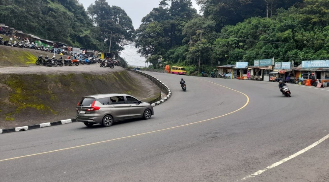 Jalur Puncak Bogor Tutup Malam Tahun Baru