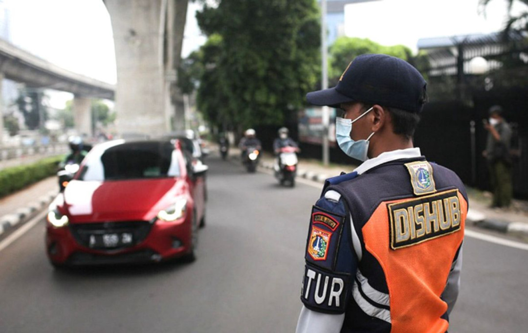 Dishub DKI Terapkan Rekayasa Lalin di Jalan Barito