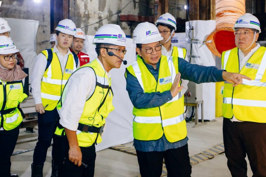 MRT Jakarta Bangun Terowongan Terdalam, Capai 27 Meter di Bawah Tanah