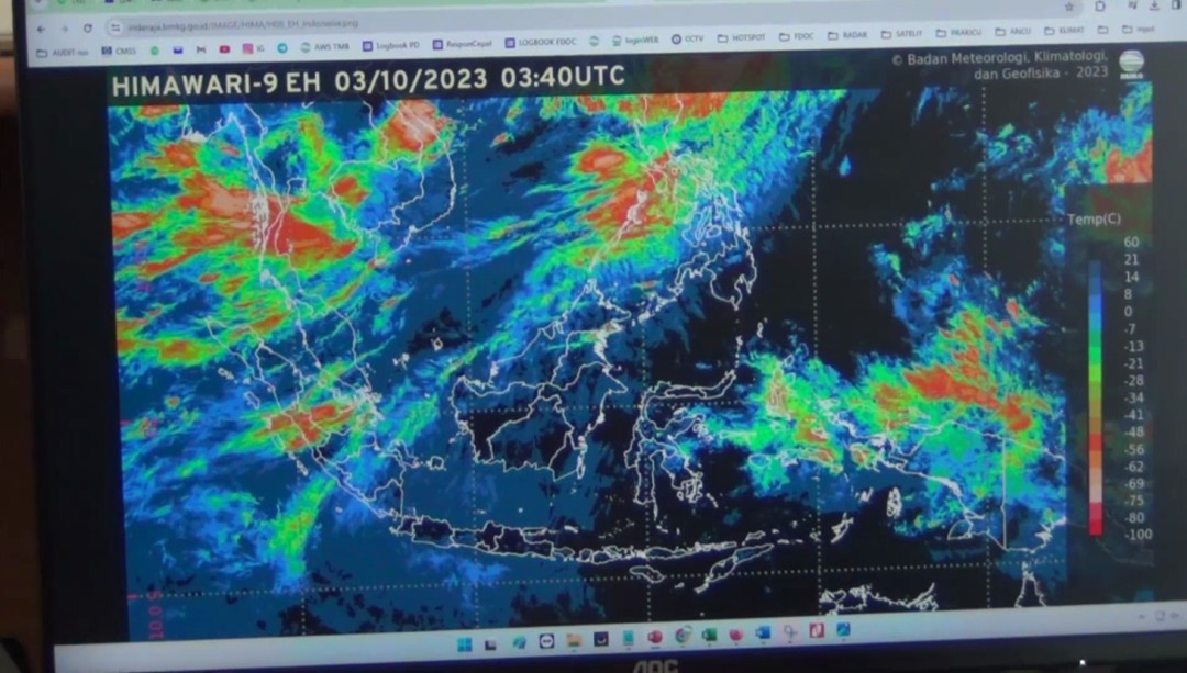 Kemarau Panjang Membuat Jumlah Titik Api di Kalteng Semakin Bertambah