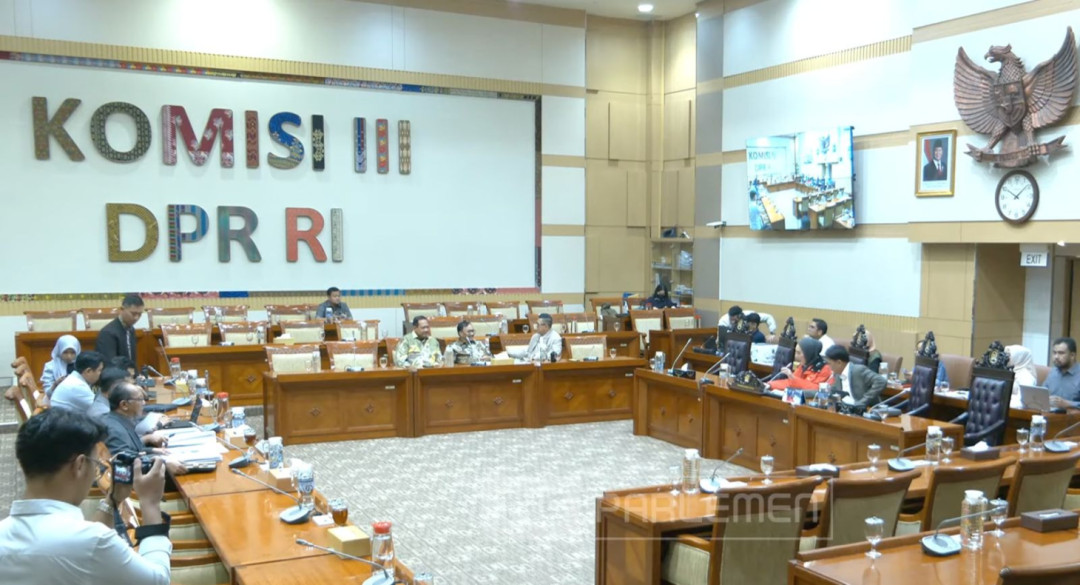 Komisi III DPR Hari ini Mulai Bahas RUU Perampasan Aset