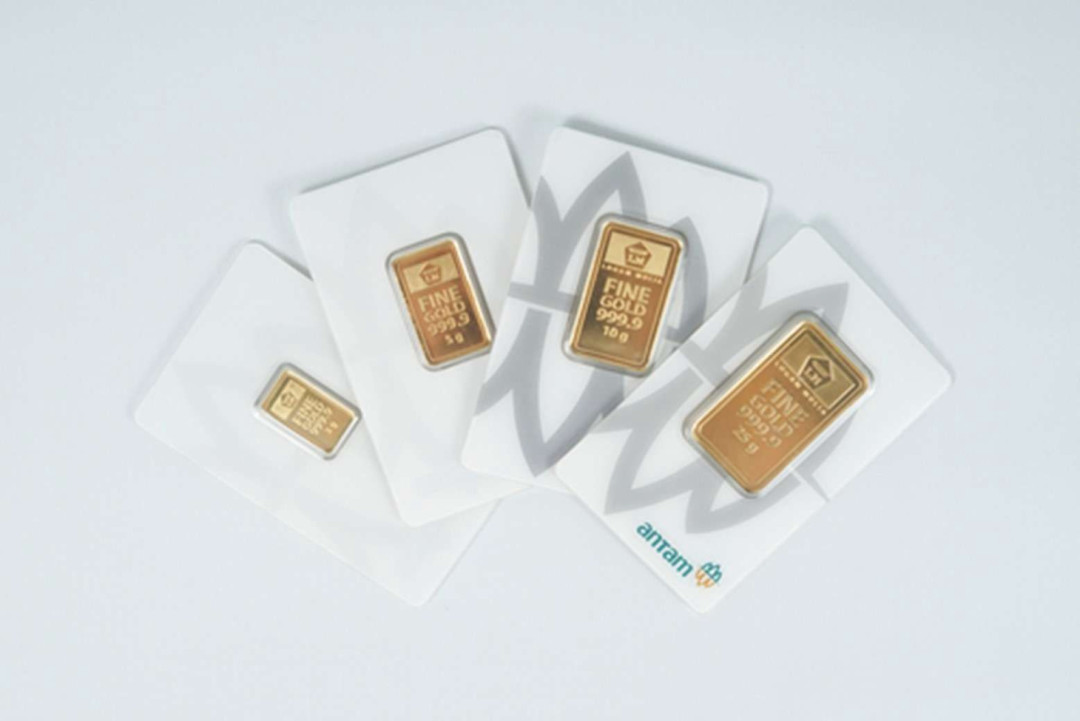 Harga Emas Antam Turun Tajam, Kini Dijual Rp1.895.000 per Gram
