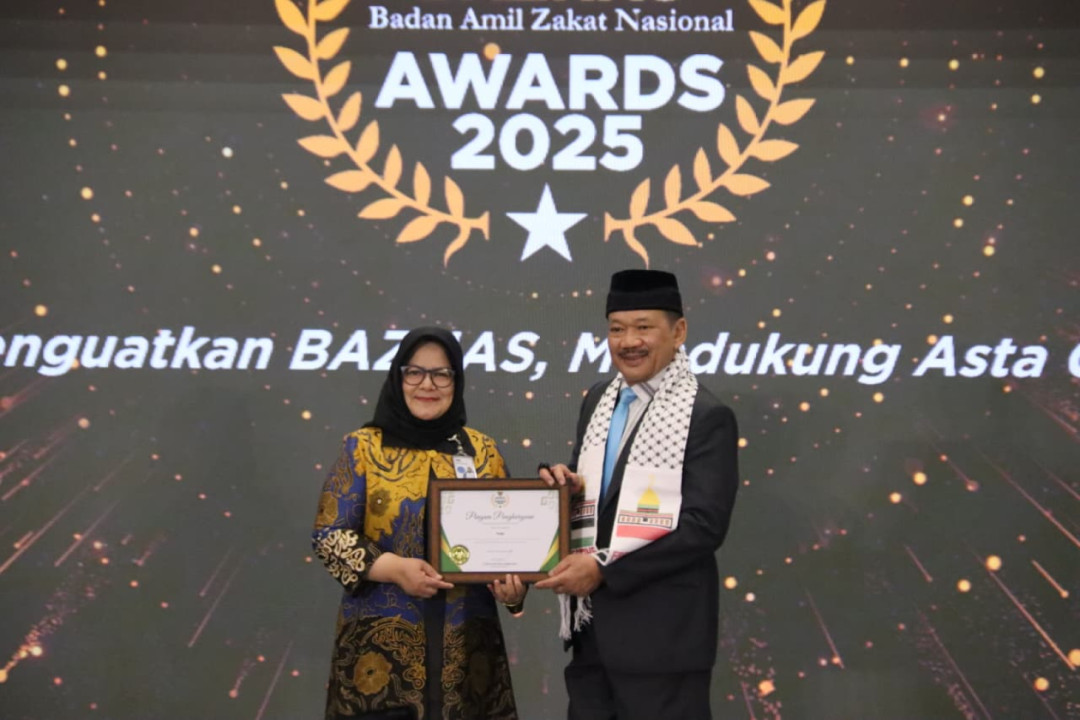 TVRI Raih Penghargaan Media Televisi Pewarta Gerakan Zakat Terbaik dari Baznas RI