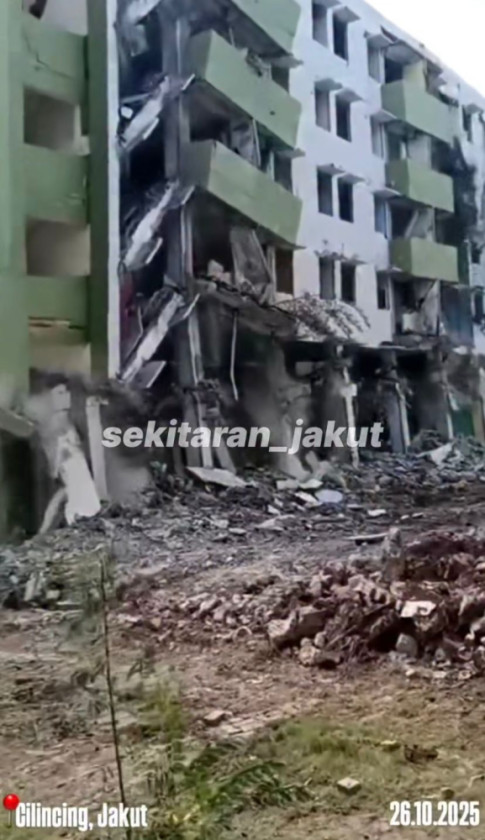 Setelah Bertahun Terbengkalai, Rusunawa Marunda Akhirnya Dirobohkan