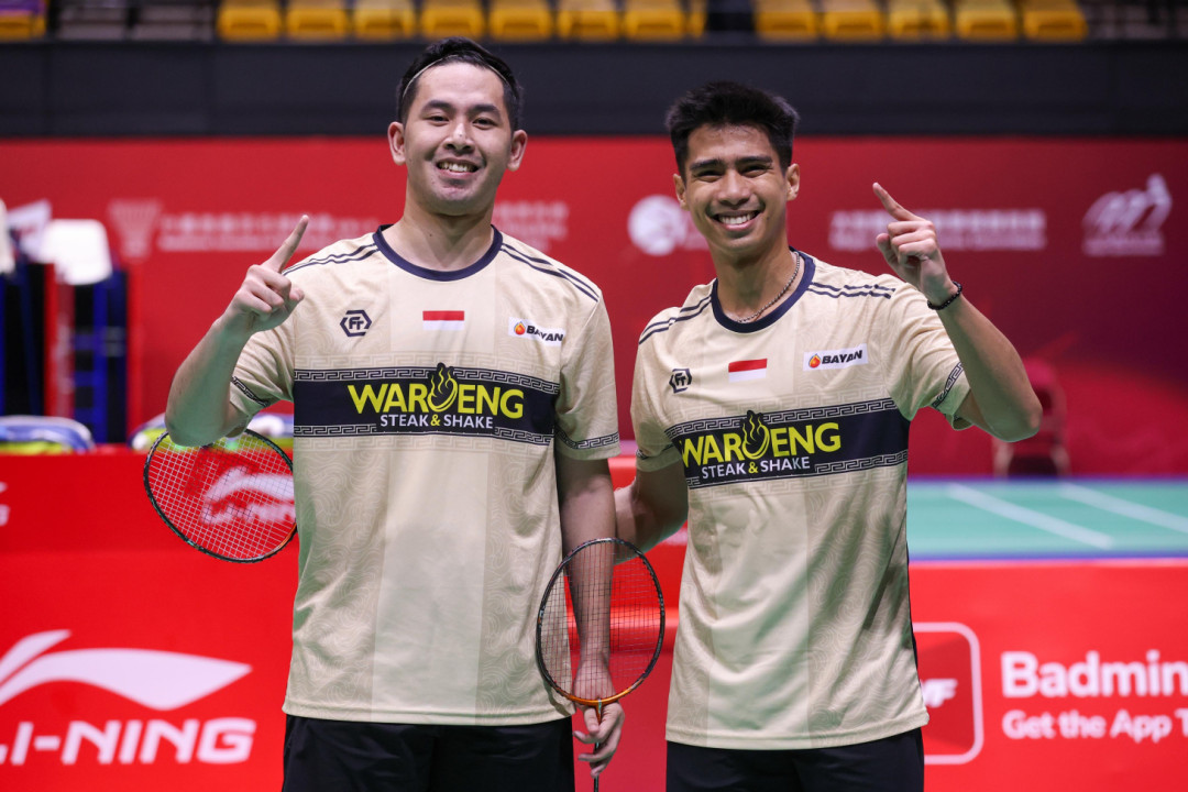 Hong Kong Open 2025: Sabar/Reza Singkirkan Hoki/Kobayashi, Tantang Ganda Taiwan di Perempat Final