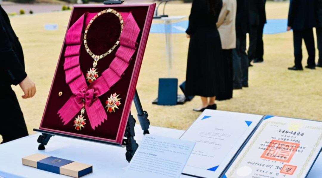 Presiden Prabowo Terima Penghargaan Tertinggi Republik Korea