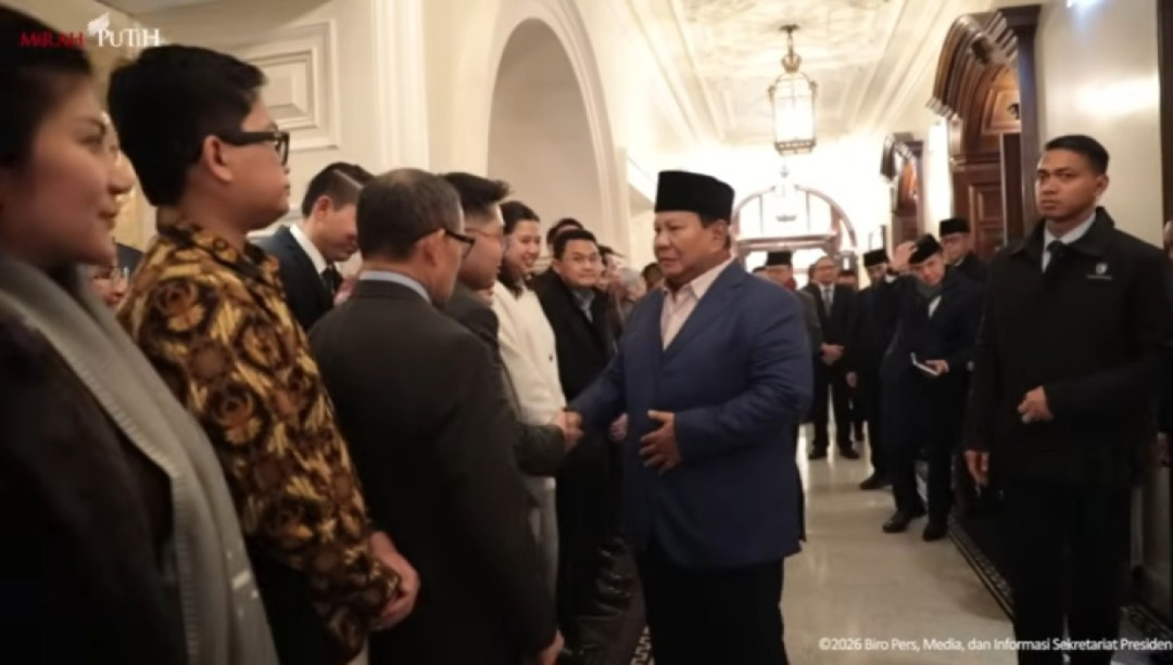 Presiden Prabowo Menyapa Menteri Kabinet Merah Putih Dan Mahasiswa Indonesia di London