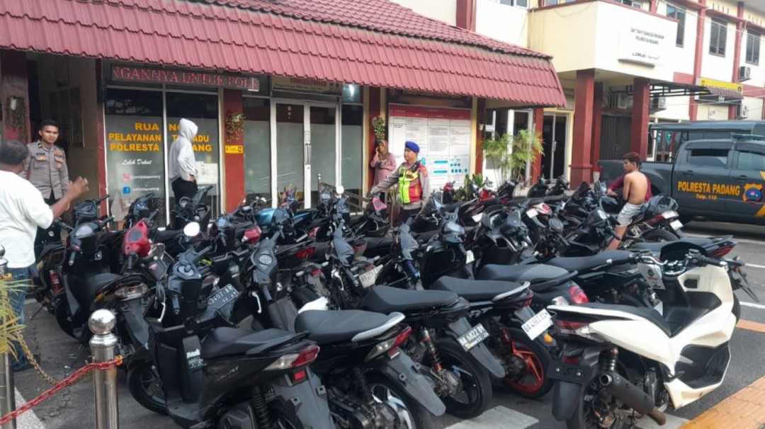 Tawuran dan Balap Liar Subuh, Polresta Padang Amankan 30 Remaja