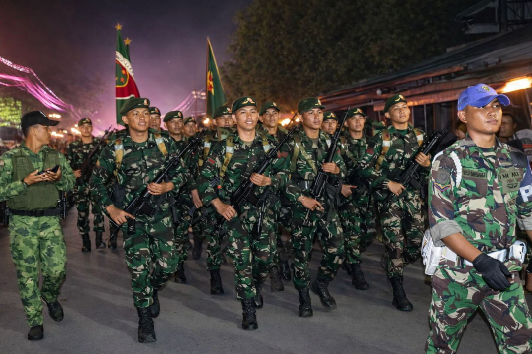 Yonif 432/WSJ Kostrad Gelar Peleton Beranting Peringati Hari Juang Infanteri ke-77