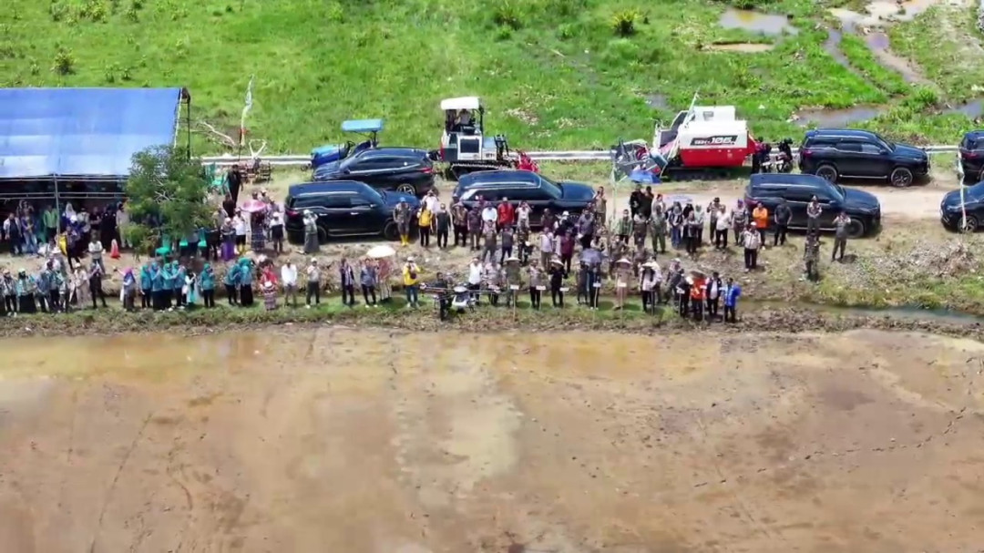 Konawe Utara Luncurkan Program Cetak Sawah Rakyat