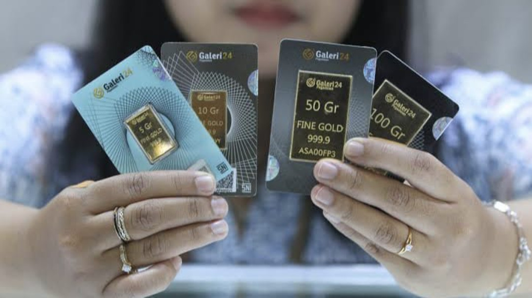 Update Harga Emas: Galeri 24 Naik, Antam Stagnan