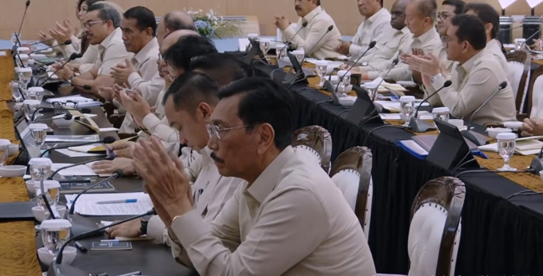 Retret di Hambalang: Presiden Prabowo Apresiasi Kinerja Kabinet Merah Putih