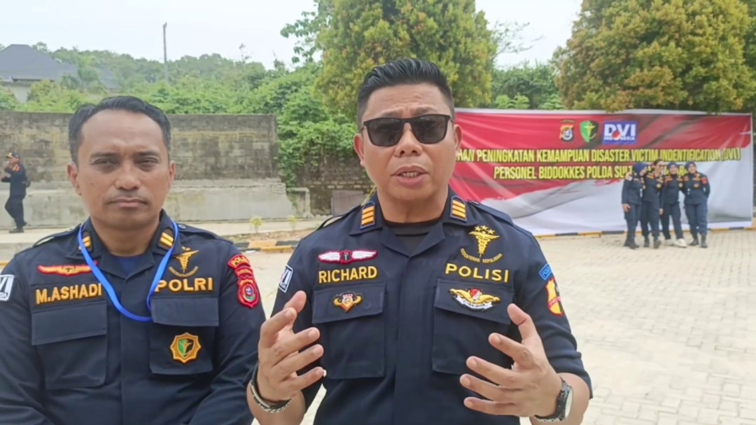 Ratusan Personel Polres Ikuti Pelatihan DVI Penanganan Bencana