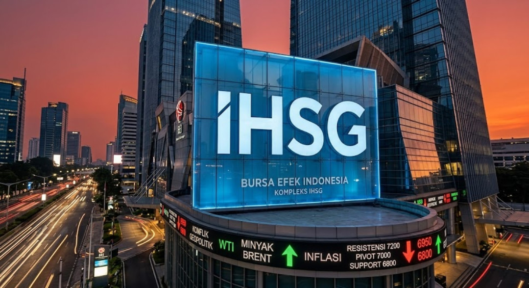 IHSG Uji Level Psikologis 6.800 Pekan Ini