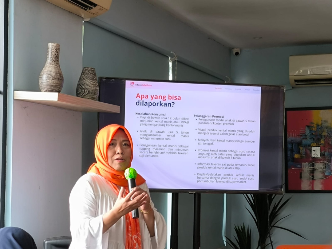 KOPMAS Beri Wadah Pengaduan Pelanggaran Promosi Kental Manis