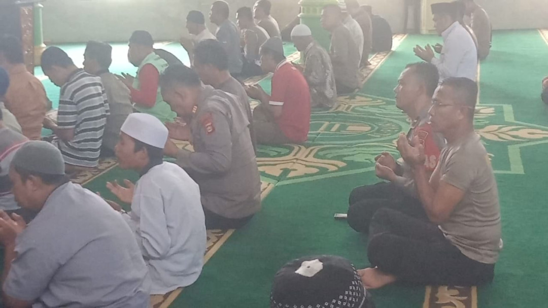 Polres Lubuklinggau Gelar Doa Bersama Untuk Almarhum Affan Kurniawan